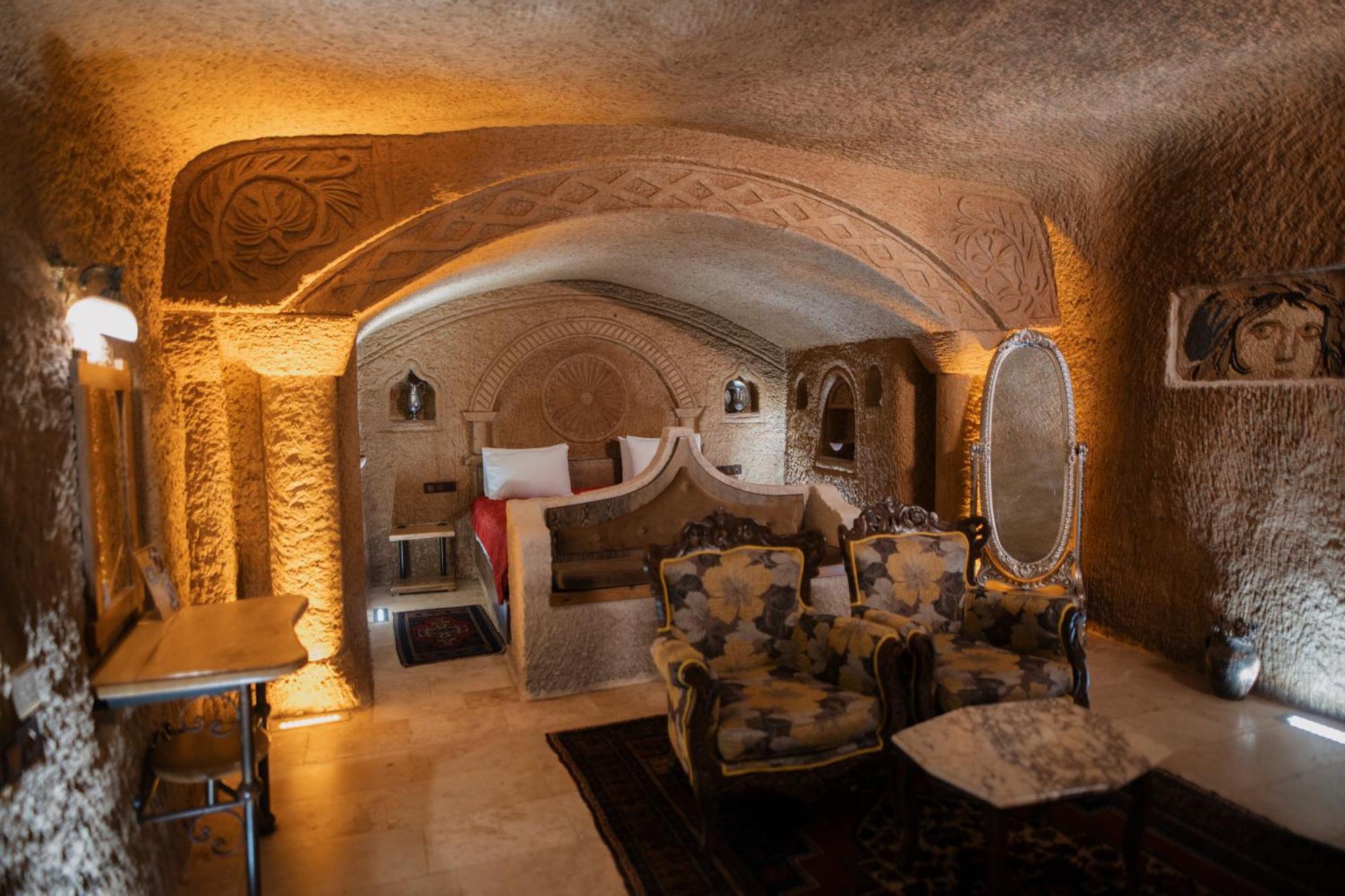 Cappadocia Cave Lodge غوريمِيه المظهر الخارجي الصورة