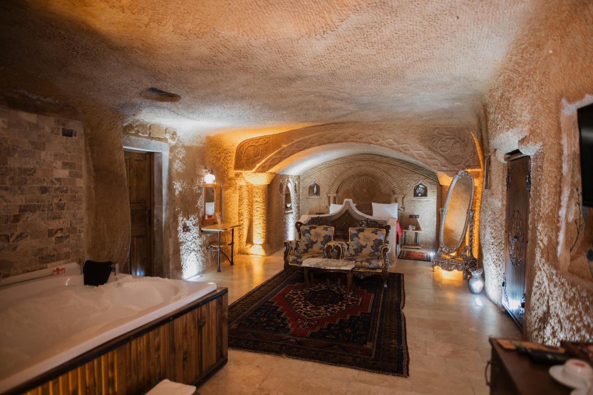 Cappadocia Cave Lodge غوريمِيه المظهر الخارجي الصورة